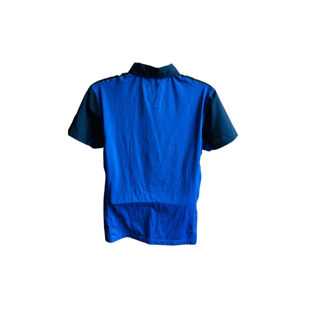 Mountain Hardwear Men's Blue Half Zip Short Sleeve Athletic Shirt Medium Top - Picture 4 of 4